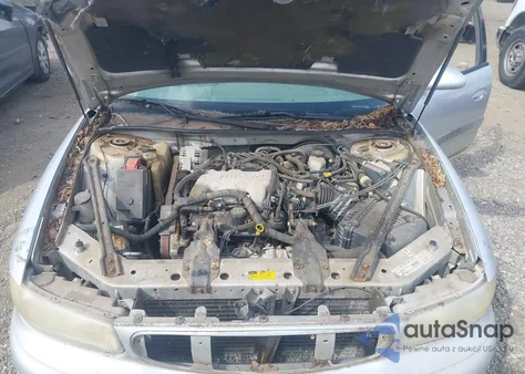 2001 Buick Century Custom z USA, uszkodzony, nr VIN 2G4WS52J511100720